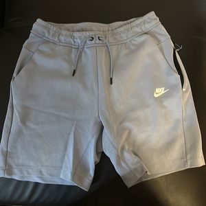 Mens Nike Tech Light Blue Shorts Size Medium
